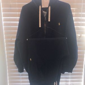 Ralph Lauren Navy Blue sweatsuit— Firm Price